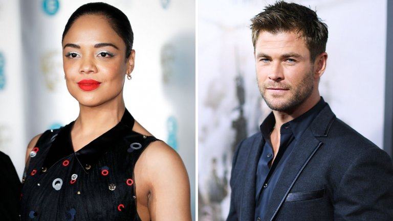 Tessa-thompson-e-chris-hemsworth. Jpg