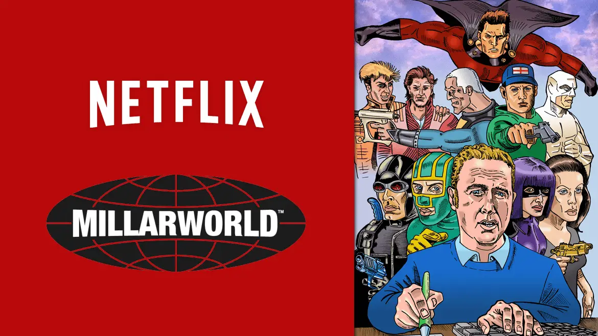 Netflix, grandi progetti per i fumetti di mark millar