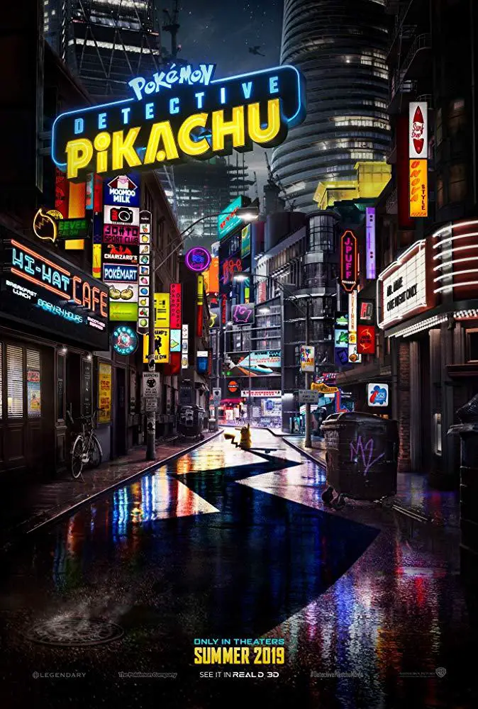 Detective Pikachu, Pokémon live action