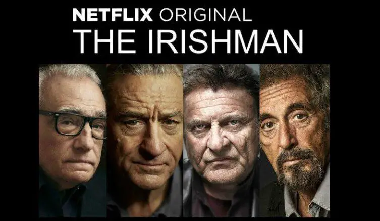 The Irish man film Netflix 2019