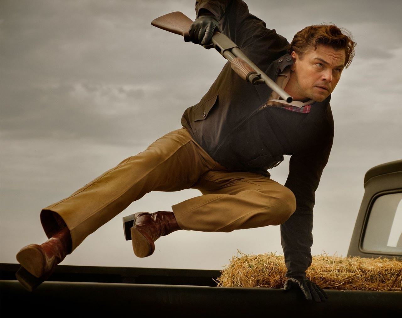 Leonardo dicaprio nei panni di rick dalton