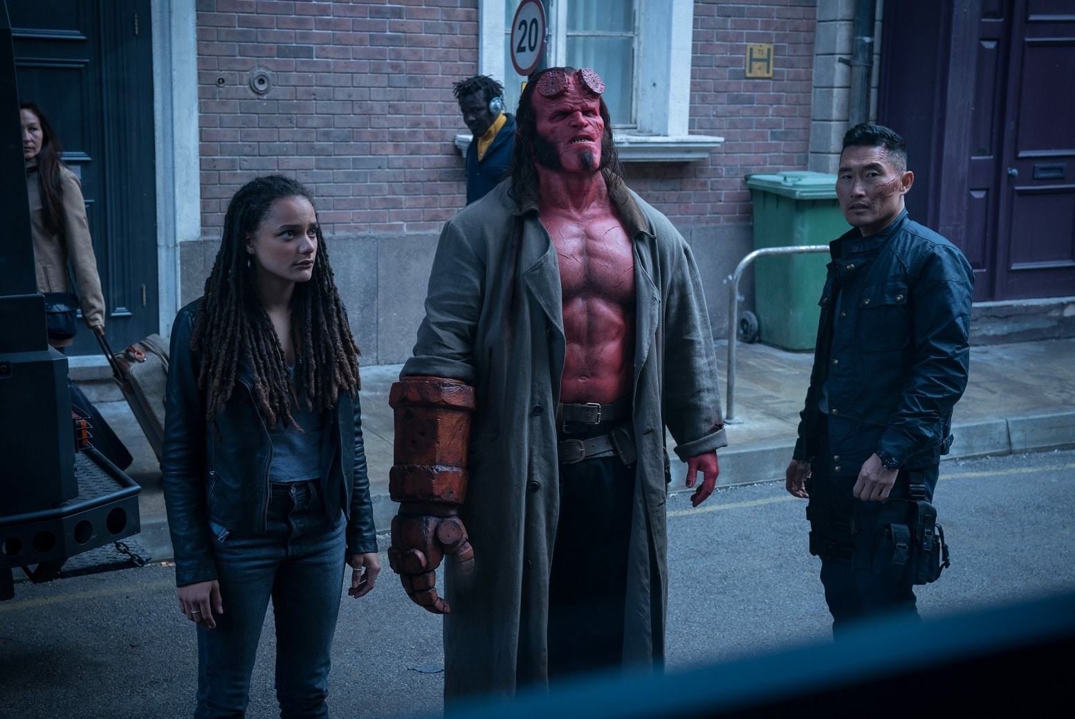 David harbour nei panni di hellboy nel film del 2019