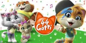 Da aprile in dvd la serie animata 44 gatti