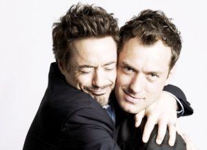 robert downey jr and jude law bromance
