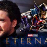 Kit harington è il cavaliere nero in gli eterni per marvel