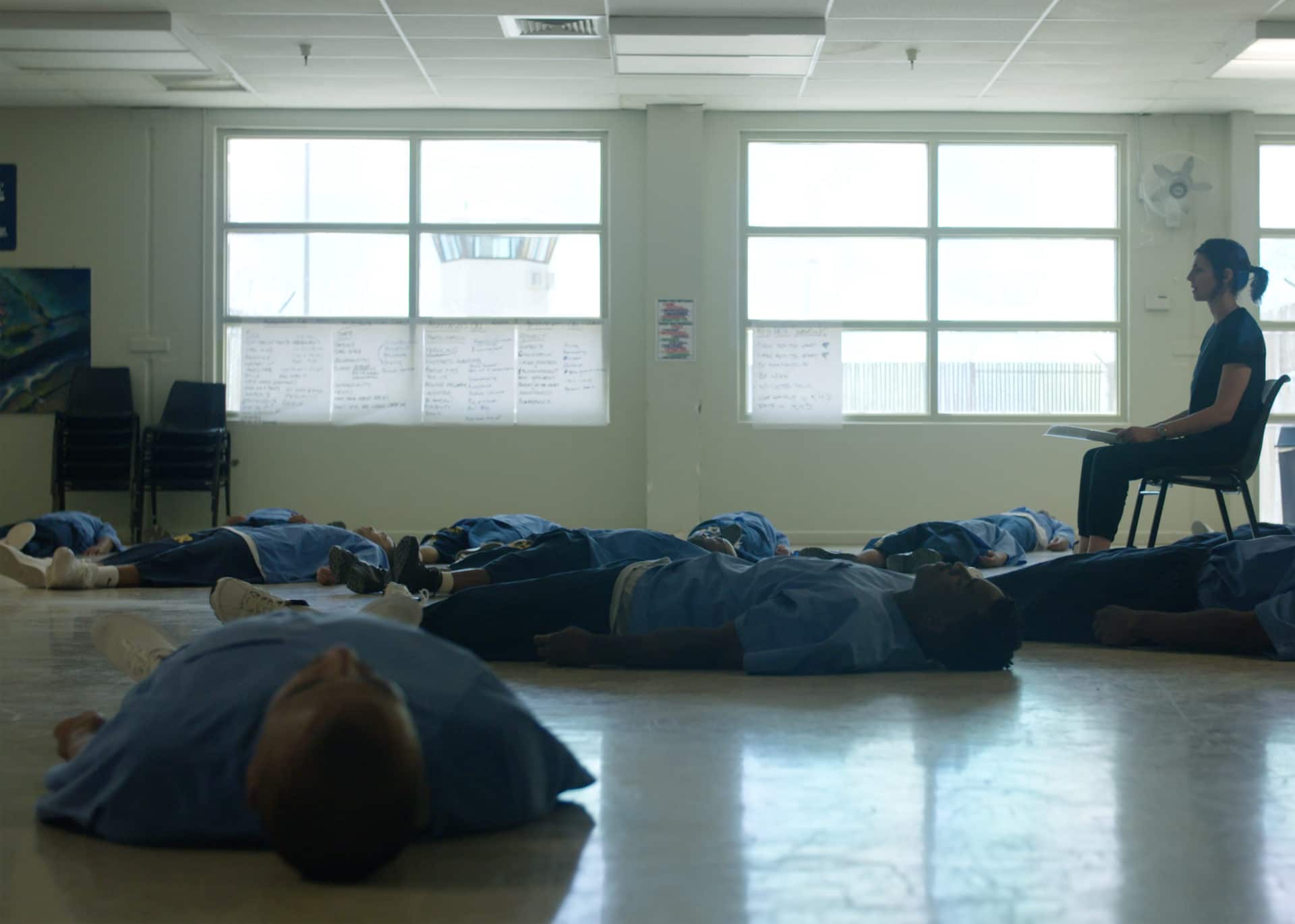 45 seconds of laughter, documentario di tim robbins ambientato in carcere