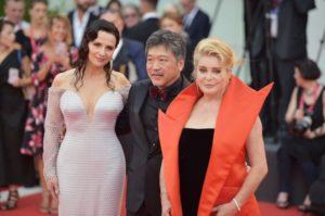 Le verità: binoche,hirokazu, deneuve