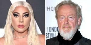 lady gaga ridley scott primo piano