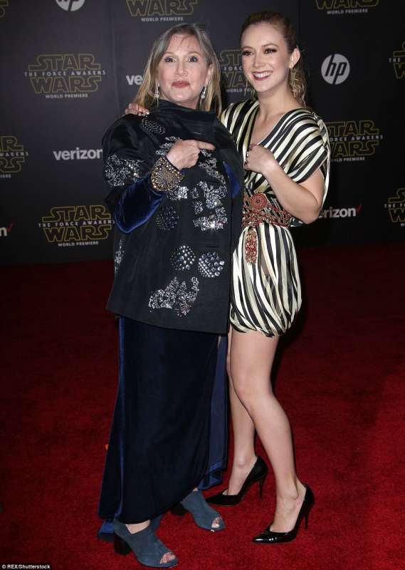 Billie Catherine Lourd carrie fisher