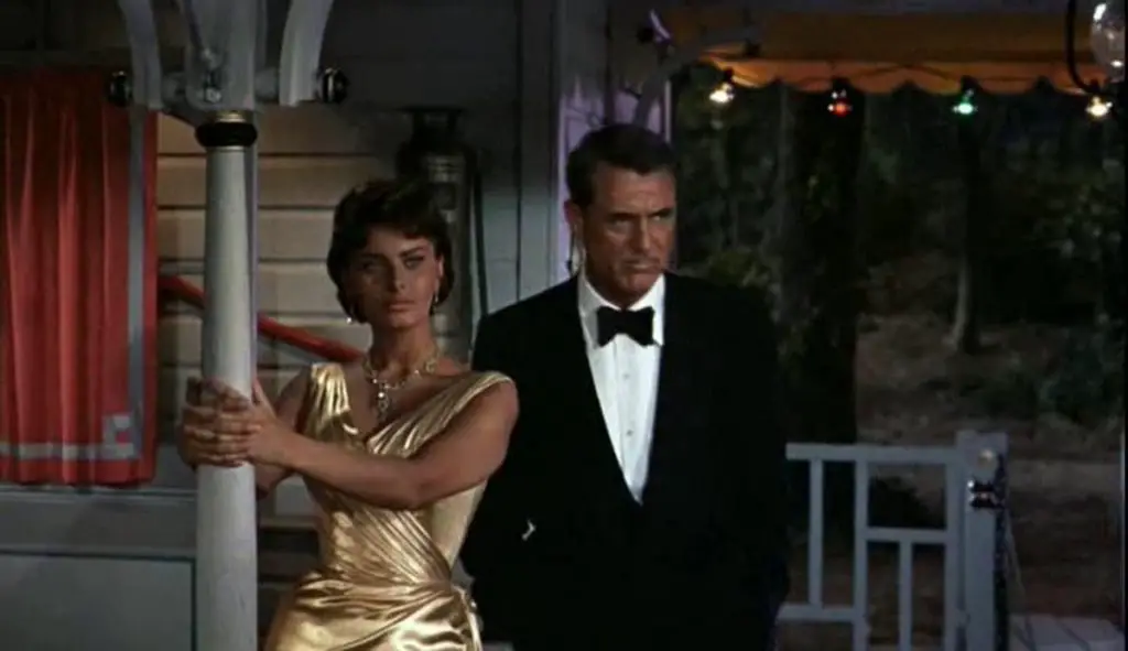 Cary Grant e Sophia Loren