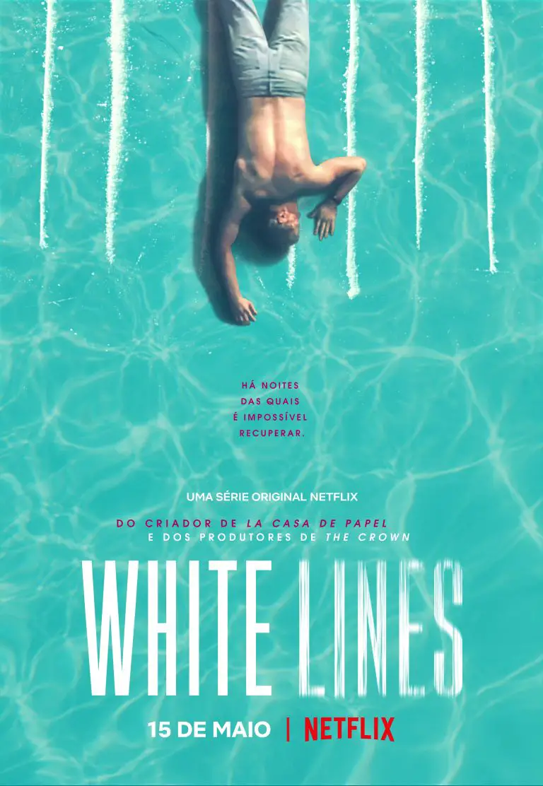 white lines