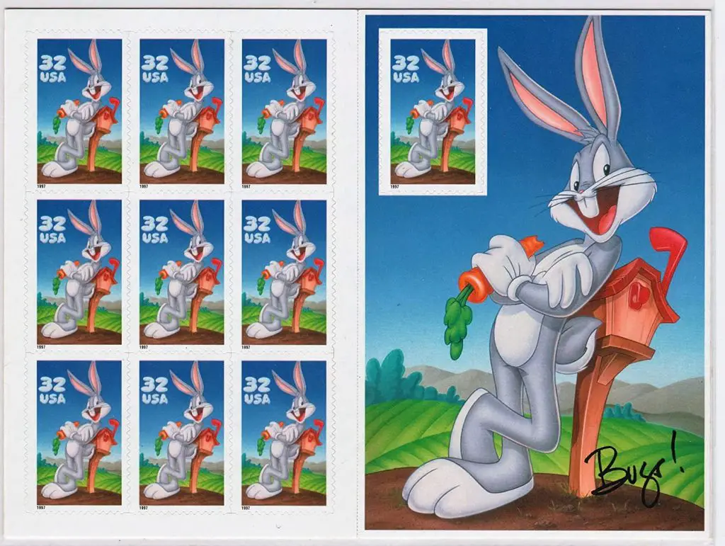 bugs bunny francobollo