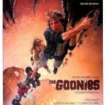 I Goonies locandina del film degli anni '80