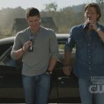Supernatural: jensen e jared portano a casa l'impala
