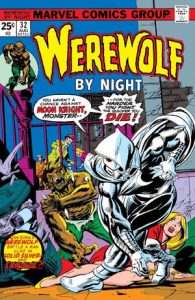 Moon Knight, Werewolf by Night la 1° apparizione di Moon Knight