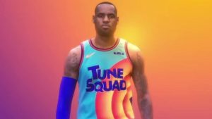 Space Jam A New Legacy, LeBron James con la maglia della TuneSquad