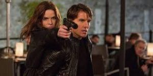 Mission Impossible 7, una scena del film con Tom Cruise