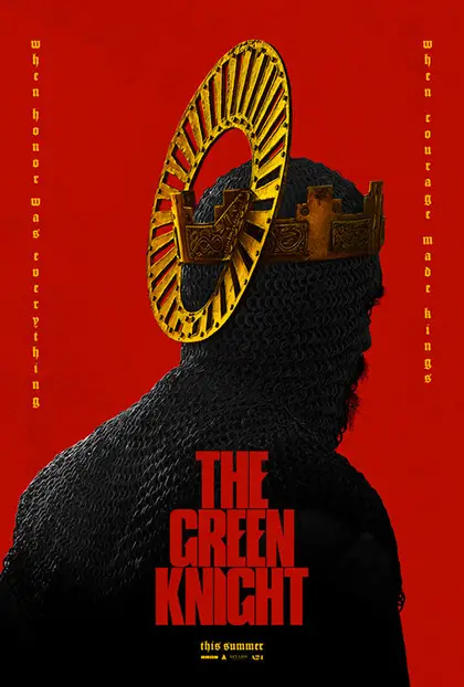 The Green Knight, locandina ufficiale del film