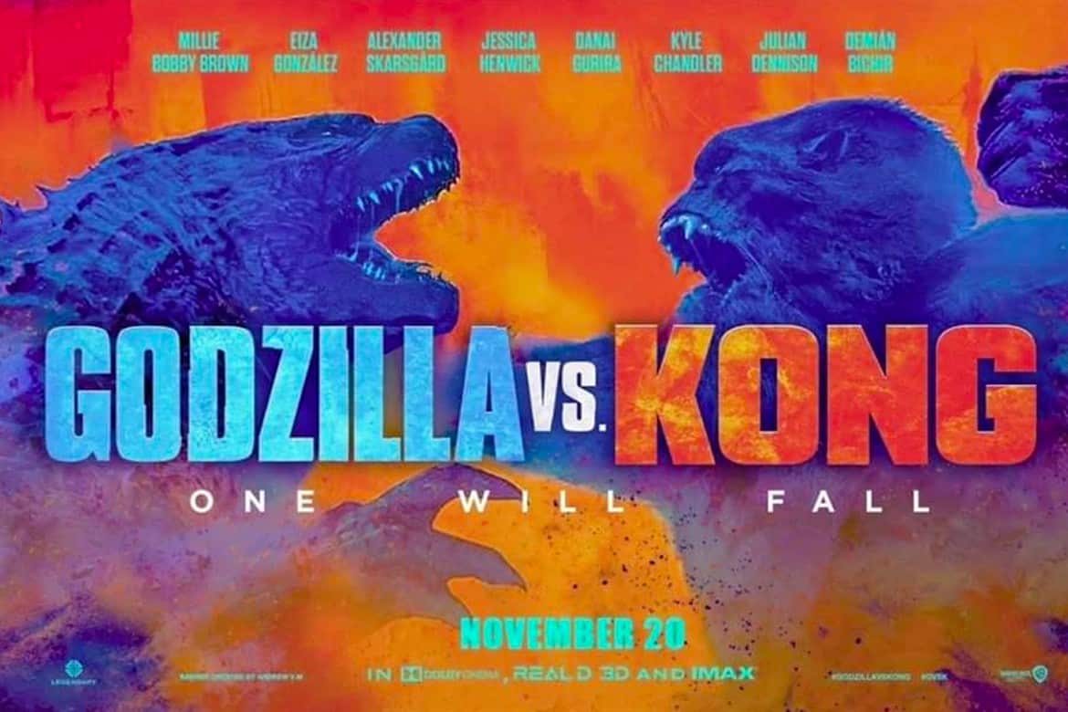 Godzilla e kong nello scontro del monsterverse