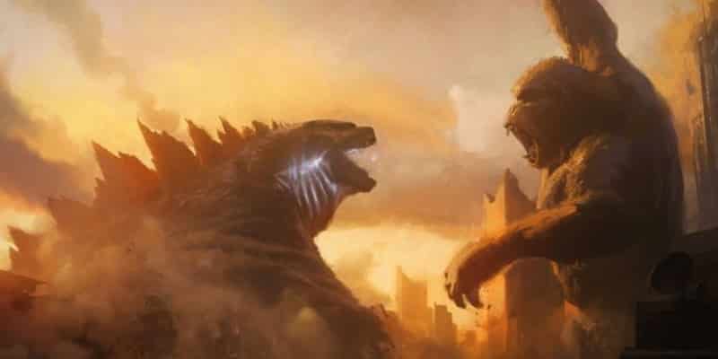 Godzilla vs kong, una scena del film in arrivo a marzo