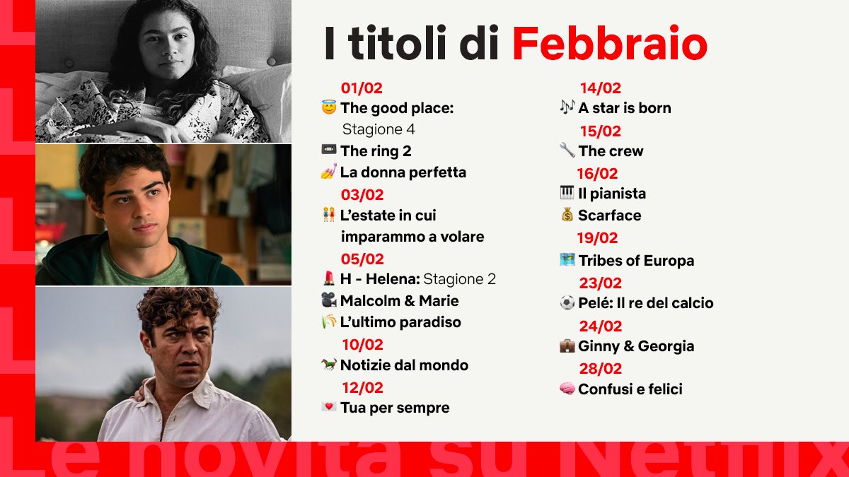 Le novità in arrivo a febbraio 2021 su netflix