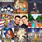 Dan e dav, i divertenti video animati che omaggiano il cinema