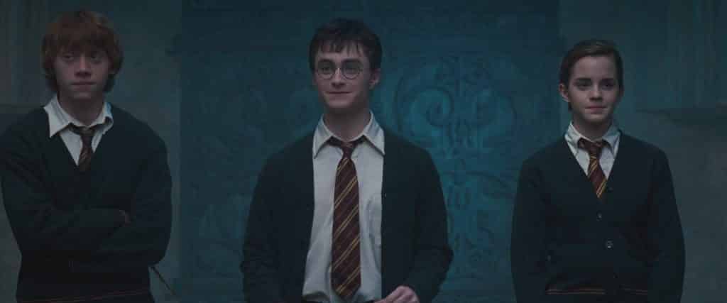 Harry, ron e hermione