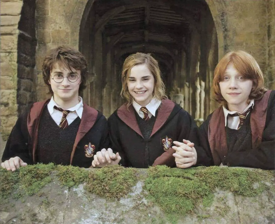 Harry, Ron e Hermione