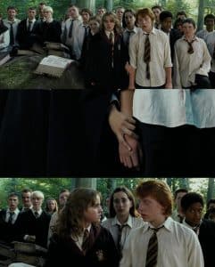 Harry Potter, le più belle scene di Ron ed Hermione