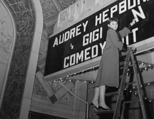 Audrey Hepburn gigi