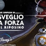 Maggie simpson in il risveglio della forza dopo il riposino
