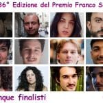 I finalisti della 36ª edizione del premio franco solinas