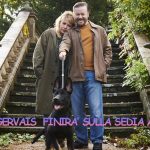 Ricky gervais sulla sedia a rotelle? Speriamo proprio di no