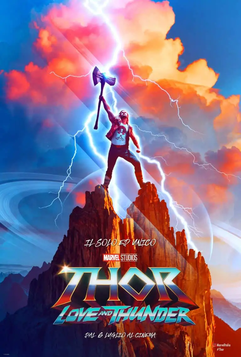Thor Love and Thunder poster