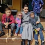 Angelina jolie in visita a leopoli