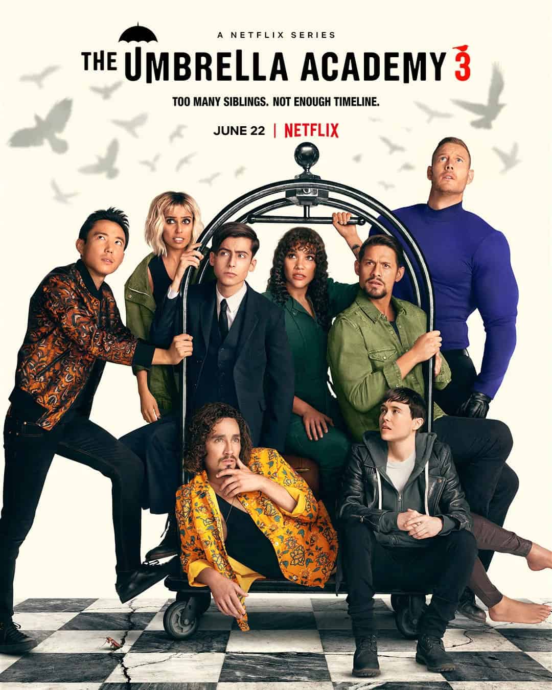 The Umbrella Academy 3 Poster