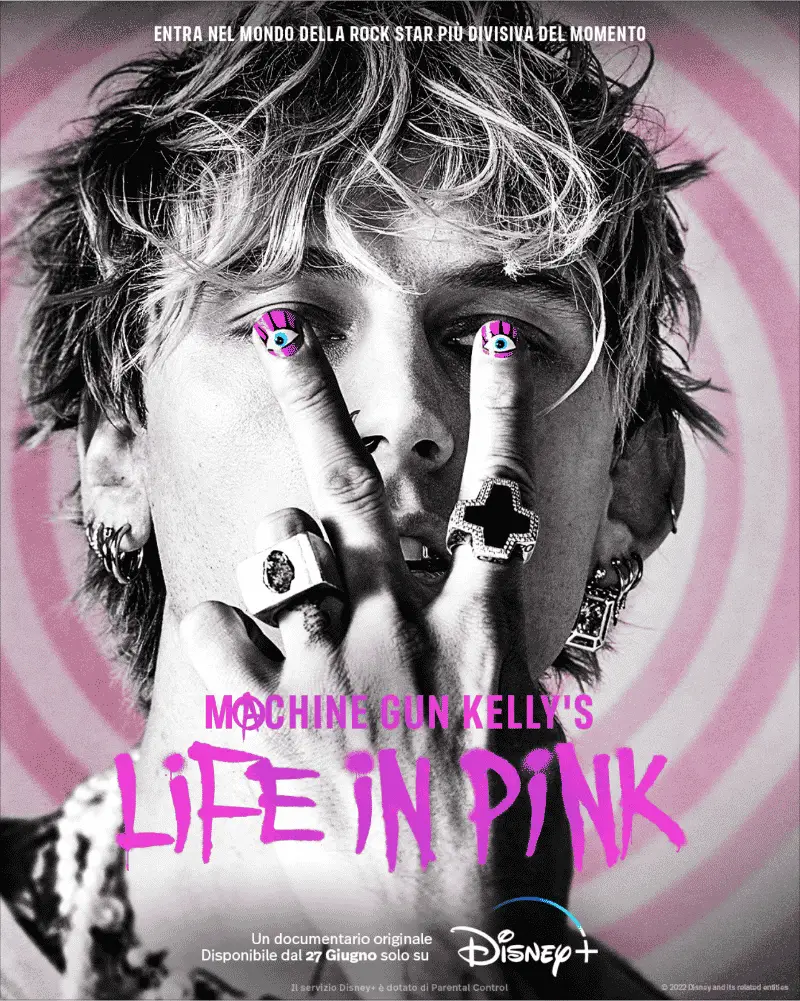 Life in pink poster