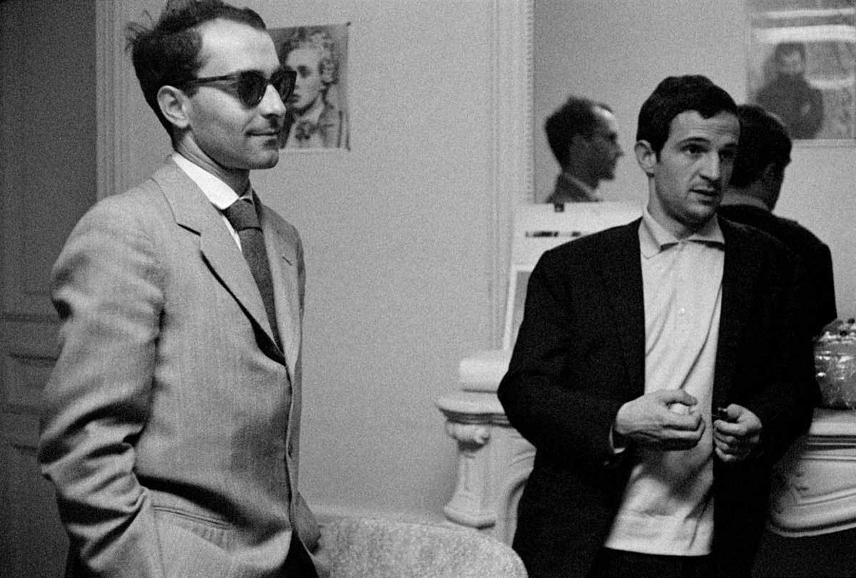 Jean-luc godard e françois truffaut