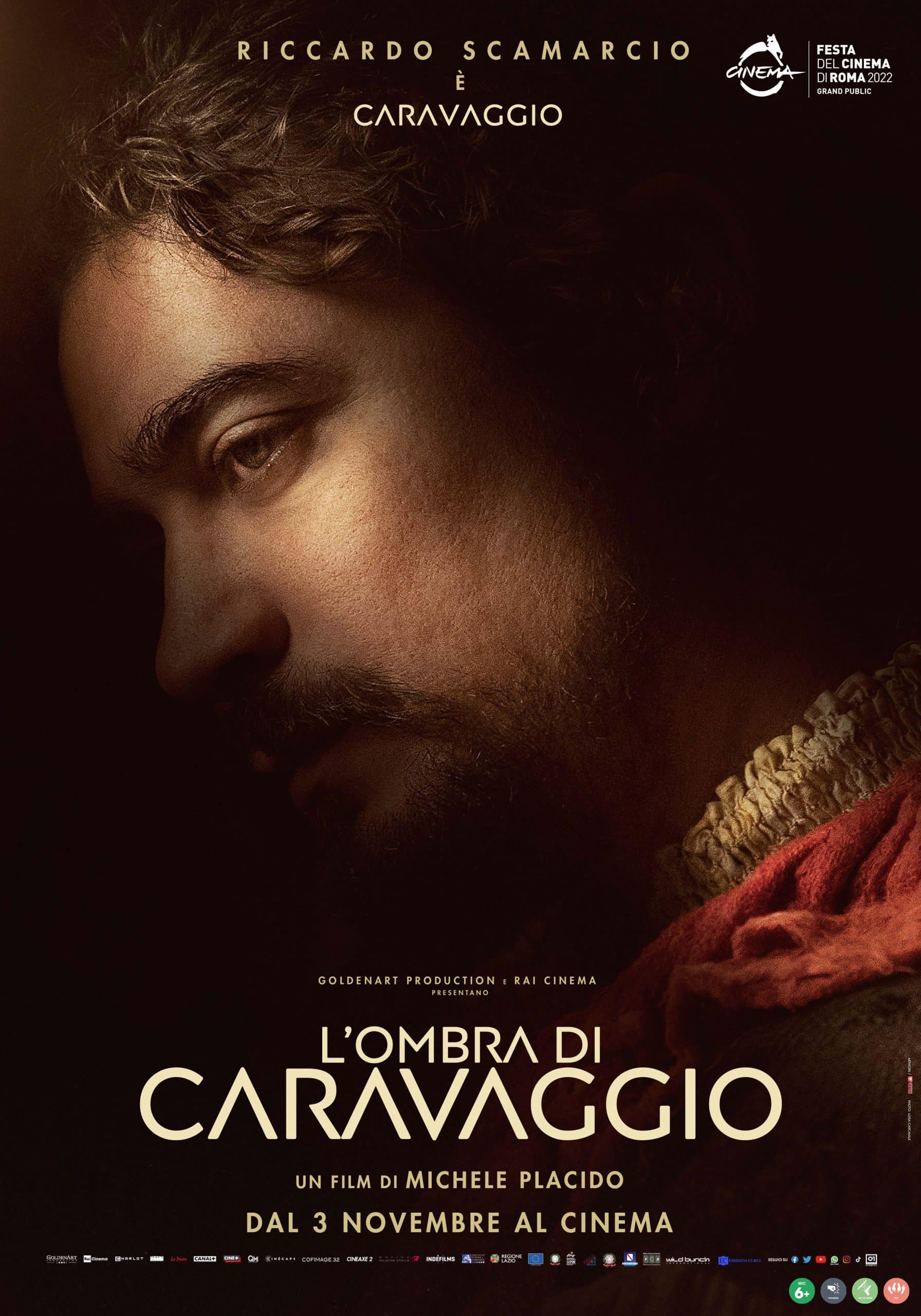 Riccardo scamarcio interpreta caravaggio