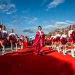 Inaugurazione del christmas world a roma