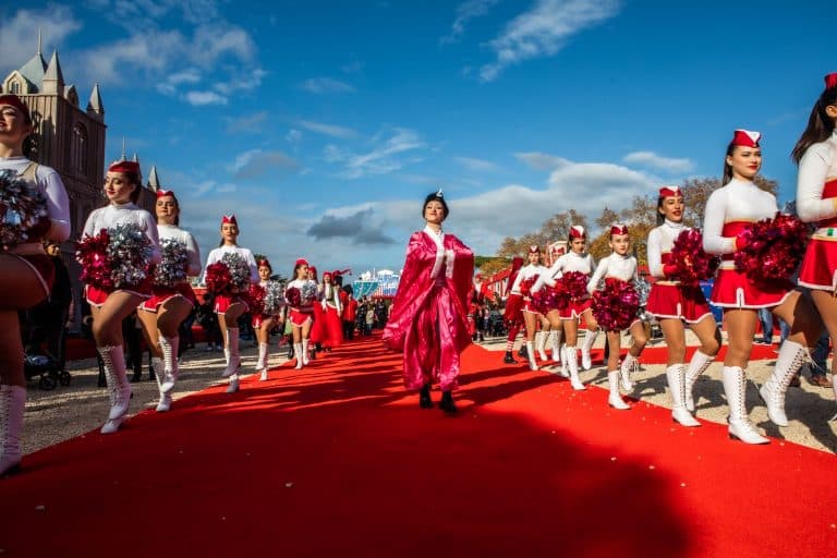Inaugurazione del christmas world a roma