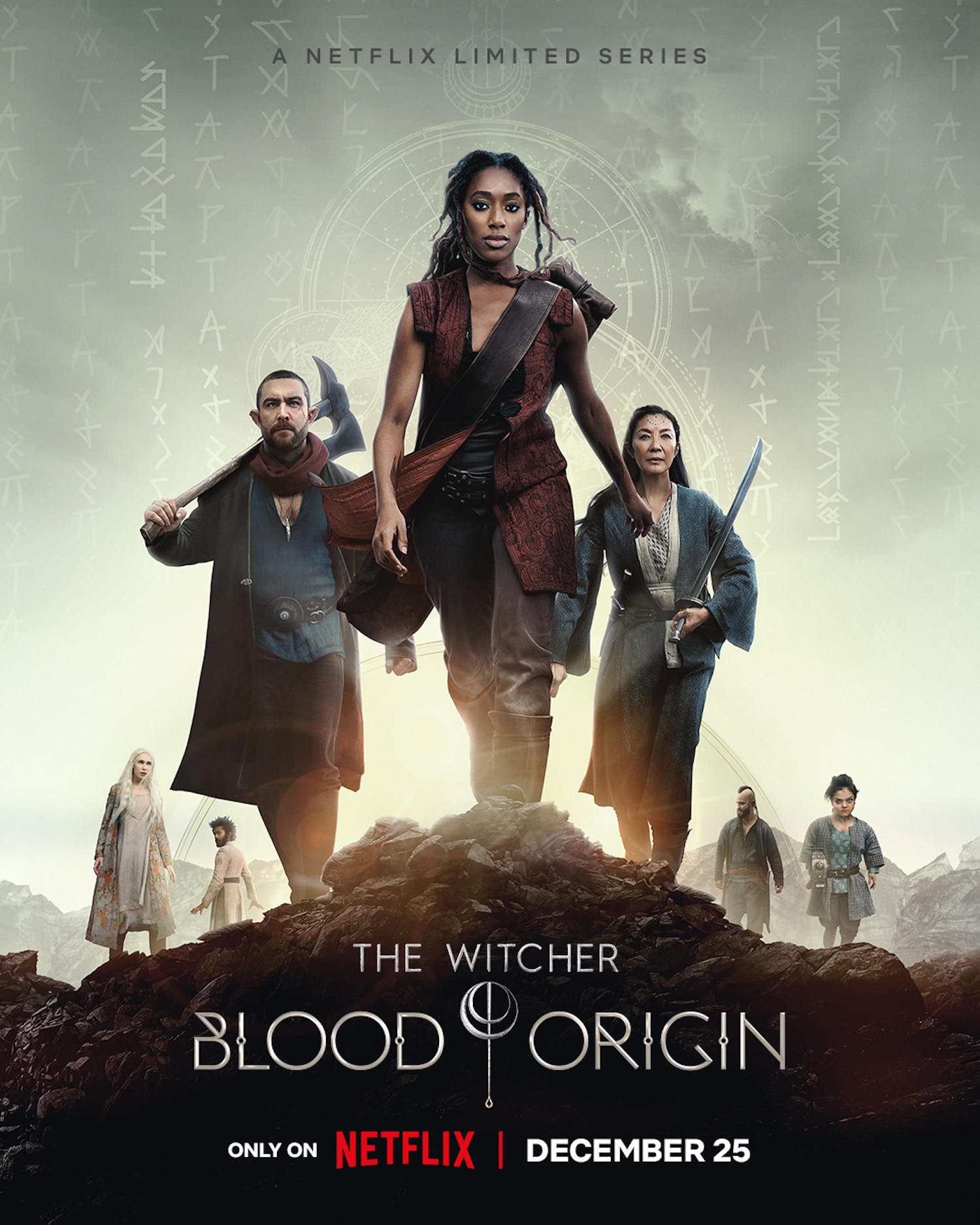 Locandina Netflix The Witcher: Blood Origin