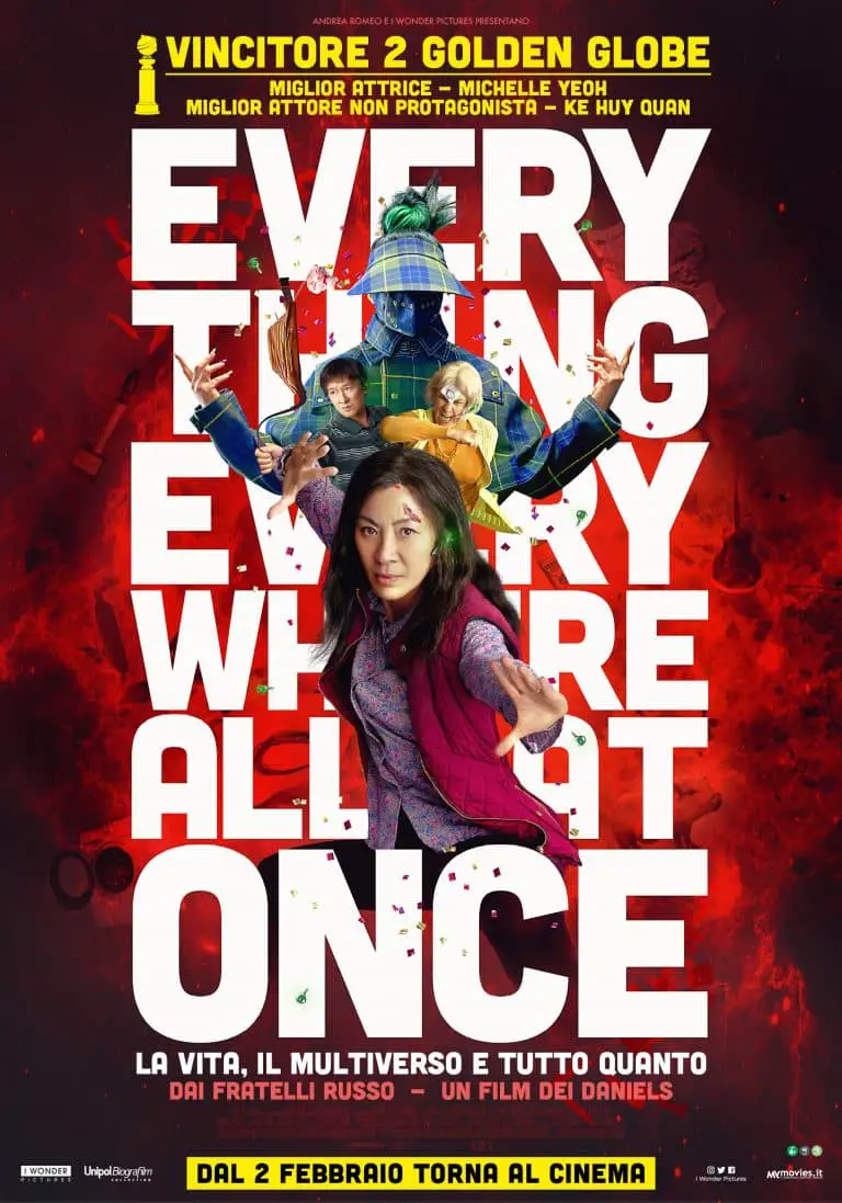 Everything Everywhere All at Once nuovo poster