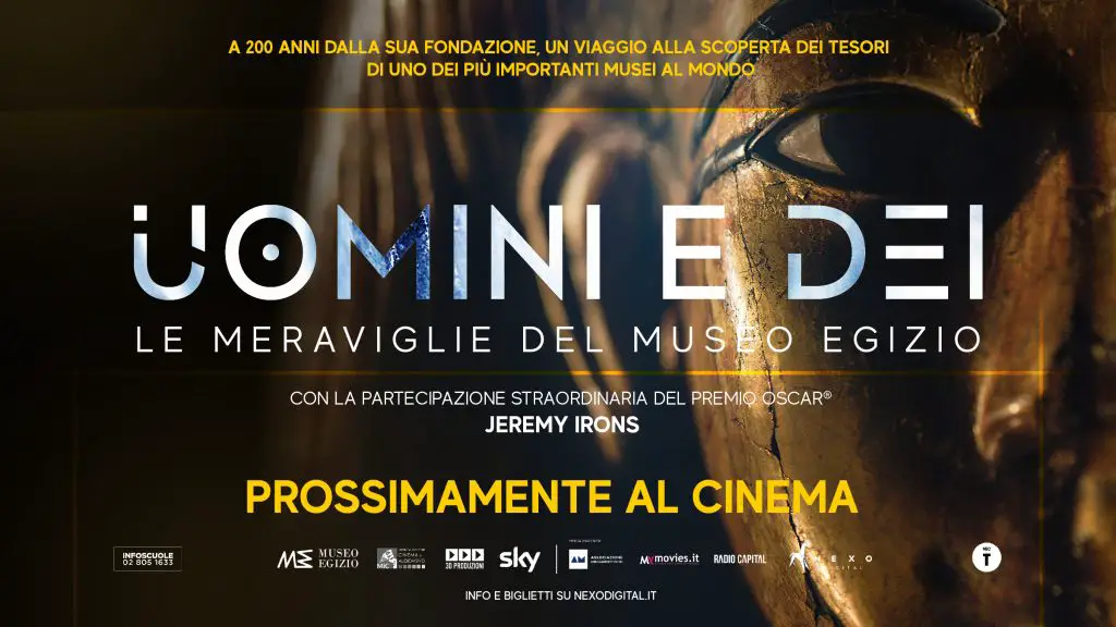 Uomini e Dei. Le meraviglie del Museo Egizio con Jeremy Irons