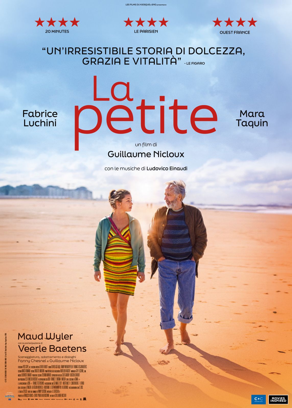 La Petite con Fabrice Luchini e Mara Taquin - Poster 