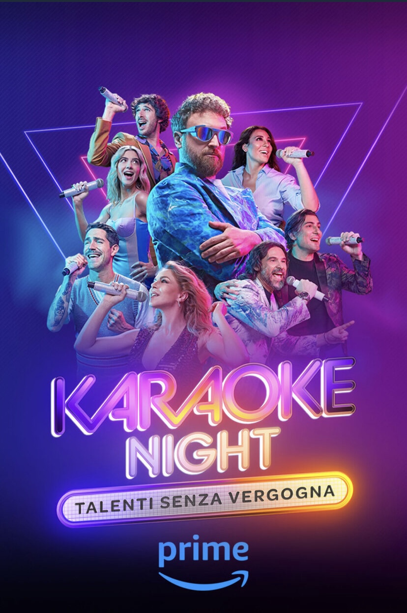 karaoke night talenti senza vergogna poster