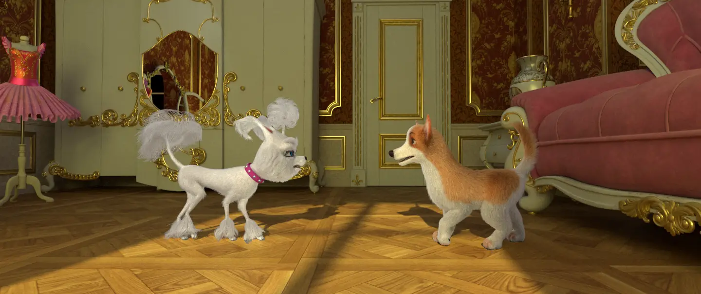 Sansone e margot: due cuccioli all'opera: trailer e poster