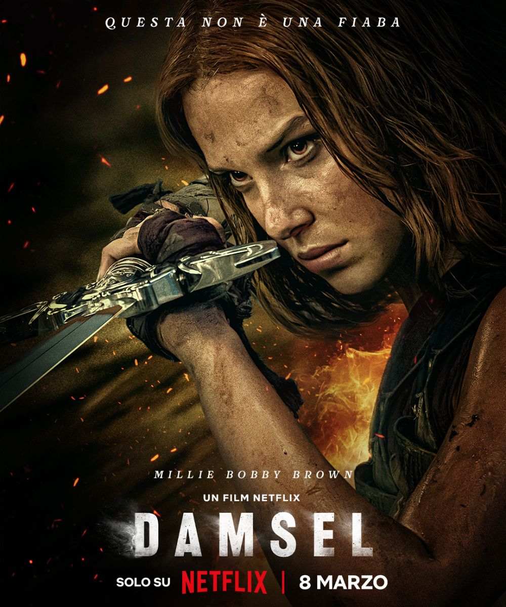 Damsel film Netflix trailer