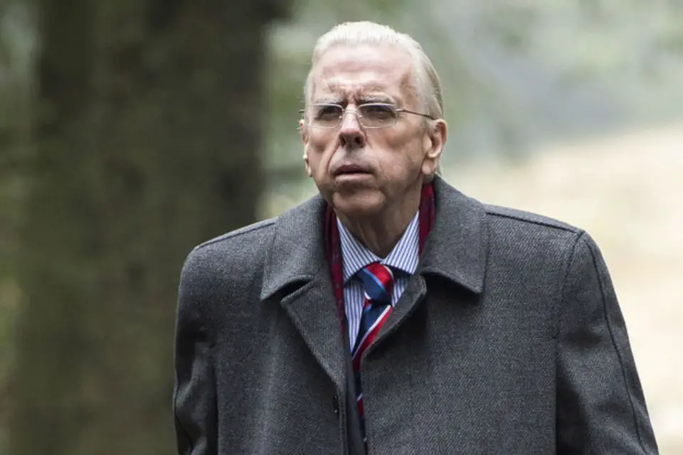 Timothy Spall as Ian Paisley in The Journey 