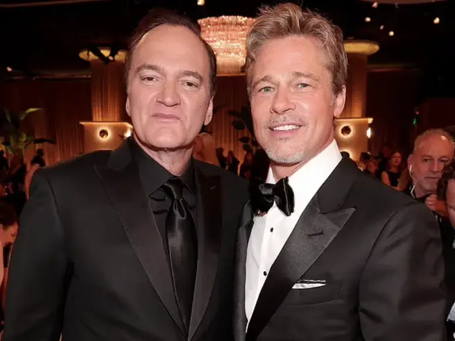 Brad Pitt e Quentin Tarantino